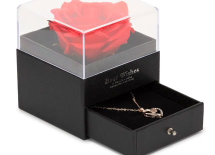 Eeuwige Roos - Geschenkdoos - Geschenkbloem - Valentijnsdag - Liefde - Rood