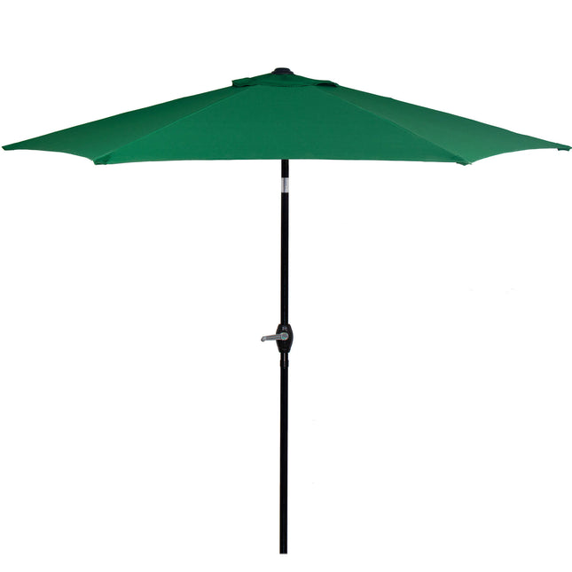 Parasol | Parasols | Kantelbaar | Met Ventilatie | Groen | 260 cm