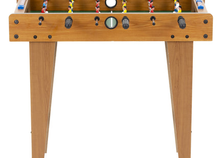 Voetbaltafel - Tafelvoetbal - Tafelvoetbalspel - 2 Ballen - Scoreteller - Hout - 69x61x35 cm -