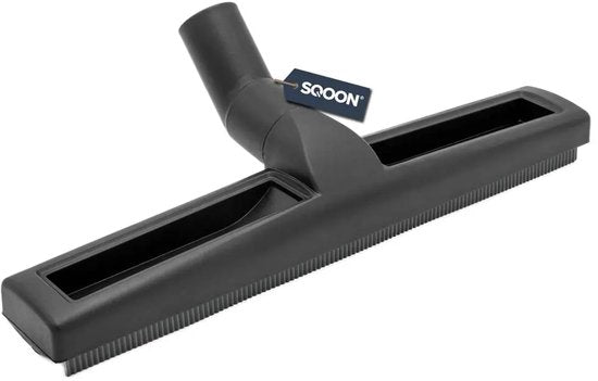 SQOON® Harde vloeren zuigmond 35 mm - 36 cm breed - Met rubber strip en wieltjes - Geschikt voor nat en droog zuigen - Universeel voor o.a. Kärcher en andere merken met 35 mm aansluiting