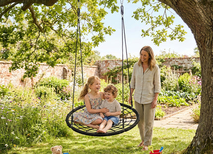 Nestschommel | Kinderschommel | Ø102 CM | Max 120 KG | Zwart