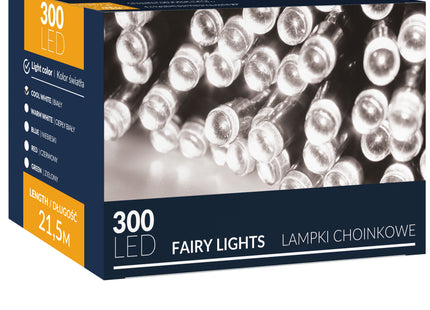 Kerstboom Verlichting | 21 m + 1.5 m Snoer | 300 LED | Koel Wit