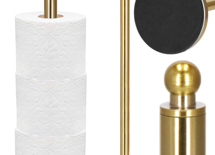 Toiletrolhouder | Metaal | Goud | 52 cm