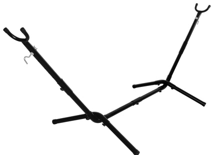 Hangmatstandaard | Eenvoudige Montage | Weerbestendig | 270 x 99 cm | Metaal | Zwart