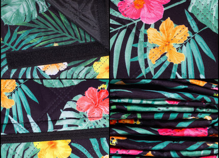 Picknickkleed | Picknickdeken | Buitenkleed | Picknick | 200 x 150 cm | Bloemen/ Bladeren