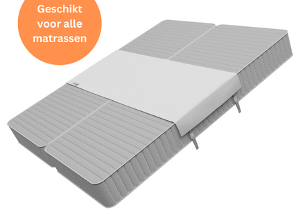 Matraswig - Bedbinder - Liefdesbrug -Matraswig Met band - Matras Binder - Universeel - Wit
