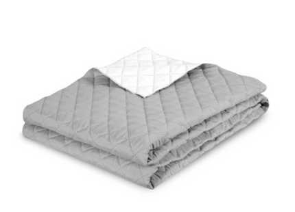 Plaid - Sprei - Grijs - Dubbelzijdig - Gewatteerd - 160 x 200 Cm