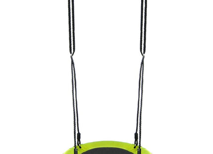 Nestschommel | Kinderschommel | Ø70 CM | Max 150 KG | Gifgroen/Zwart