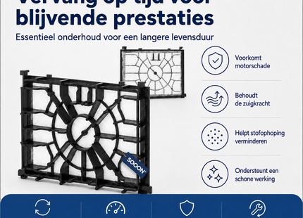 SQOON® Motorfilter  Geschikt voor Bosch & Siemens – Vervangt 579421 / 00579421