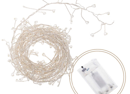 Kerstboomverlichting - Ijspegels - 100 LED - 3 M - Koud Wit