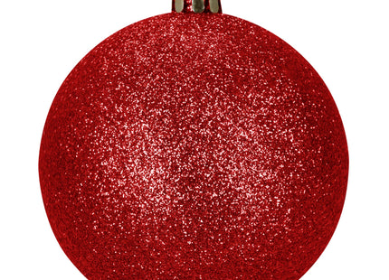 Kerstballen | 100 Stuks | Rood Tinten | Onbreekbaar