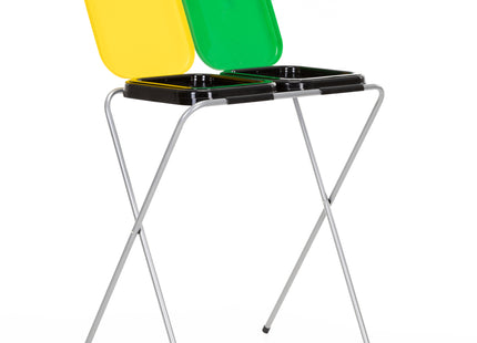Vuilniszakkenhouder - Frame voor Afvalzakken - Standaard - 2 delen - Geel/Groen - 20 Kg