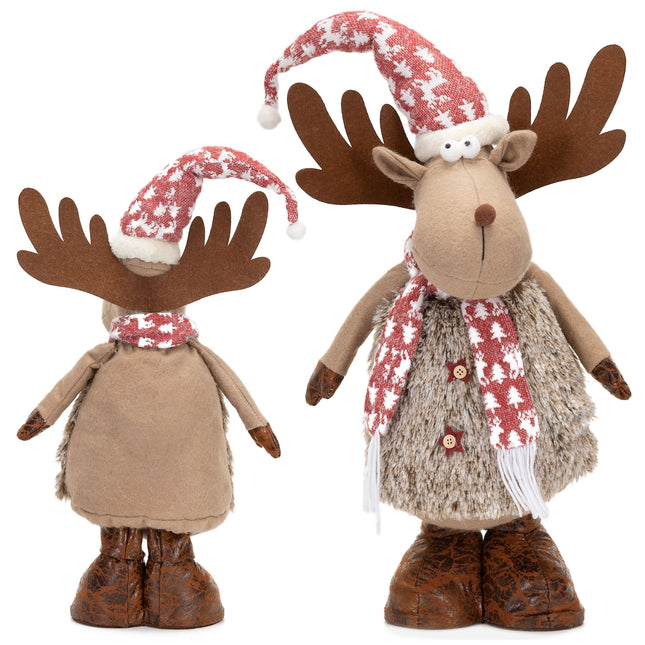 Kerstrendier | 1 Stuk | Verstelbaar In Hoogte | 42-74 cm