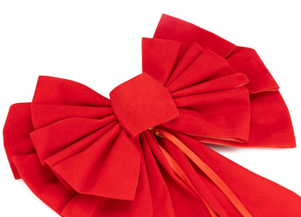 Kerststrik | Kerstversiering | Kerstdecoratie Voor Binnen en Buiten | Rood | 52 cm | 1 Stuk