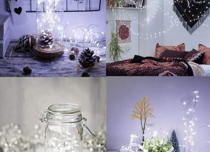 Kerstverlichting | 9.9 m | Waterdicht | Op Batterij | LED-Verlichting | Wit
