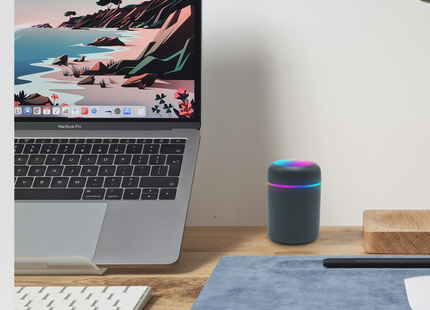 Muntel® Luchtbevochtiger - Humidifier - Slaapkamer - Grijs