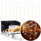 IJspegel Verlichting | 12 m + 2.5 m Snoer | 300 LED | Flash | Koppelbaar | Warm Wit