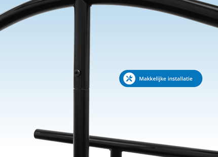 Dressboy - Kledingstandaard - Kledingrek - Kledingstang - Metaal - Zwart