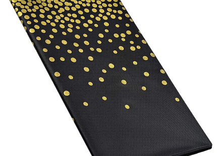 Tafelzeil - Tafelkleed - Waterdicht - Afwasbaar - Zwart - Goud - 272 x137 CM