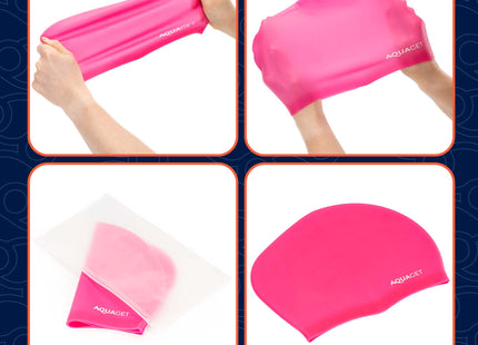 Badmuts - Zwemmuts - Opberghoes - Siliconen - Roze
