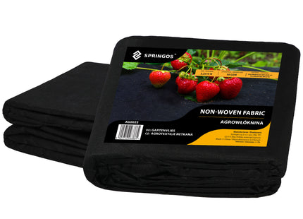 Worteldoek - Anti -Onkruid - Beschermfolie - 50g - 3,2X10 M - Zwart