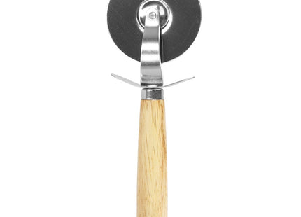 Pizzaplank | Pizzasteen | Pizzasnijder | 33 cm | Naturel