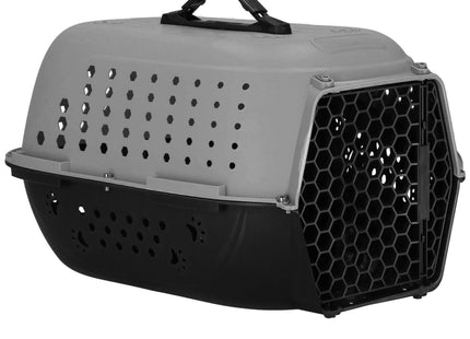Katten Reismand - Reismand - Kattenmand - Draagbaar - Grijs/ Zwart - 7kg - 48 x 33 x 28 cm