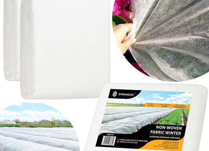 Vliesdoek - Plantenbescherming - 50g/M2 - 10x1.1 M - Wit