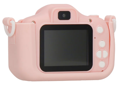 Digitale Camera - Kindercamera - Kindvriendelijk - Kitten - Roze