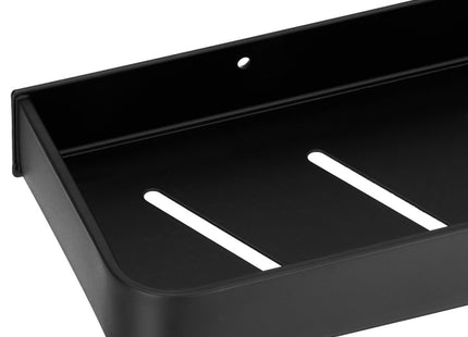 Doucherekje | Doucheplank | Aluminium | 50 cm | Zwart