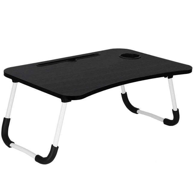 Laptopstandaard - Opvouwbaar - Standaard - MDF- Zwart
