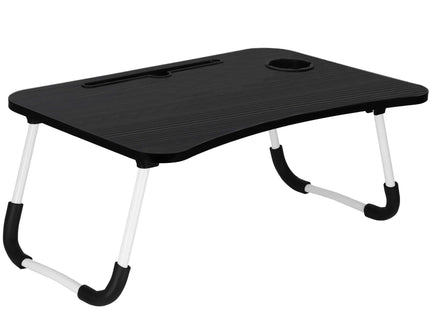Laptopstandaard - Opvouwbaar - Standaard - MDF- Zwart