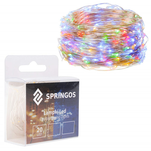 Kerstverlichting | 1.9 m | Waterdicht | Op Batterij | LED-Verlichting | Multicolor