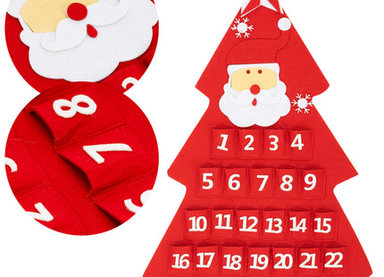 Adventskalender | 24 lades | Hangend | Kerstboom
