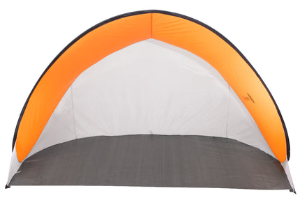 Strandtent | Pop-Up Strandtent | UV Filter | Inclusief Draagtas | 200 x 120 x 110 cm | Wit/Oranje