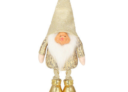 Kerstkabouter - Gnome - Dwerg - Kerstversiering - Goud - 50 cm