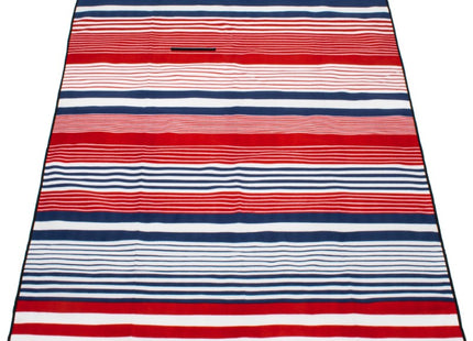 Picknickkleed | Picknickdeken | Buitenkleed | Picknick | 200 x 160 cm | Blauw/Wit/Rood