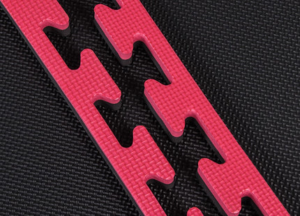 Vloerbeschermingsmat Fitness | 100 x 100 cm | Fitnessmat | Fitnesstegels | Rubbertegels | Rood