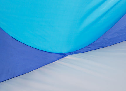 Strandtent | Pop-Up Strandtent | UV Filter | Inclusief Draagtas | 120 x 200 cm | Blauw