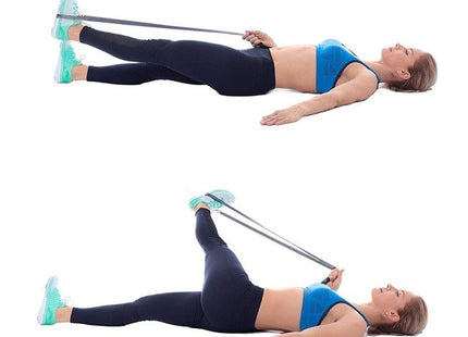 Resistance band | Weerstandsbanden | Weerstands Set | Fitness elastiek | Grijs