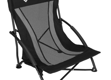Campingstoel | Visstoel | Opvouwbaar | Waterdicht | Zwart