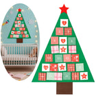 Adventskalender | 24 lades | Vilt | Kerstboom