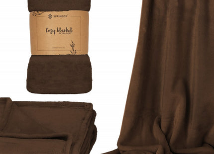 Fleece Deken | 150 x 200 cm | Bruin