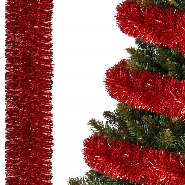 Kerstslinger | Guirlande | 6 m | Rood