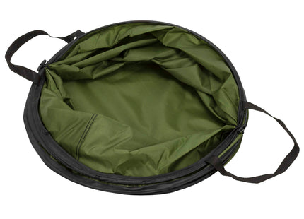 Tuinafvalzak - 120 liter - Duurzaam - Herbruikbaar - Scheurvast - Kunststof -  70 x 47Ø Cm - Groen