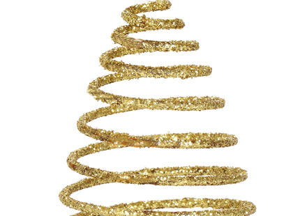 Piek - Kerstboomhanger - Glitters - Goud - Kerstboom