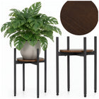 Bloemenstandaard - Plantenrek - Bloementrap - Metaal - 42,5 Cm - Zwart - 8 Kg