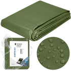 Afdekzeil | Dekzeil | Zeildoek | Waterdicht | PVC | 5 x 8 m | 120 g/m2 | Groen