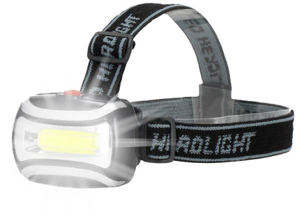 Hoofdlamp | Batterijen | Zwart/Wit