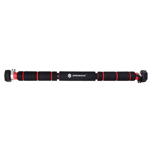Pull Up Bar - Optrekstang - Staal - Zwart - 60-100 CM - 300KG